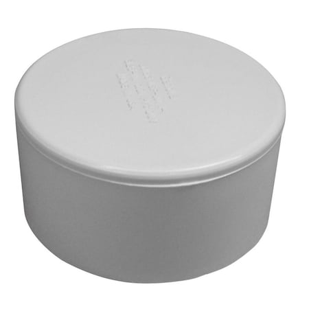 Genova Charlotte Pipe Schedule 30 3 in. Hub X 3 in. D Hub PVC Cap 1 pk PVC011160600